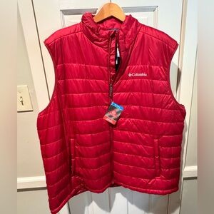 Columbia Crimson Quilted Vest Omni-Heat NWT